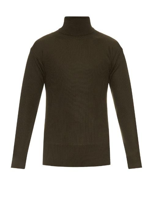 Lemaire Roll-neck Wool Sweater