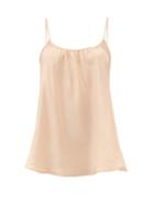 Matchesfashion.com Loup Charmant - Scoop-neck Silk Camisole Top - Womens - Nude