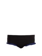 Marysia Swim Oxford Contrast-trim Bikini Briefs