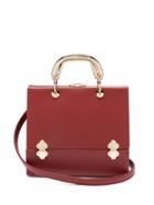 Matchesfashion.com Rodo - Sixty Six Small Leather Box Bag - Womens - Red