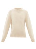 Khaite - Nessa V-neck Cashmere Sweater - Womens - Cream