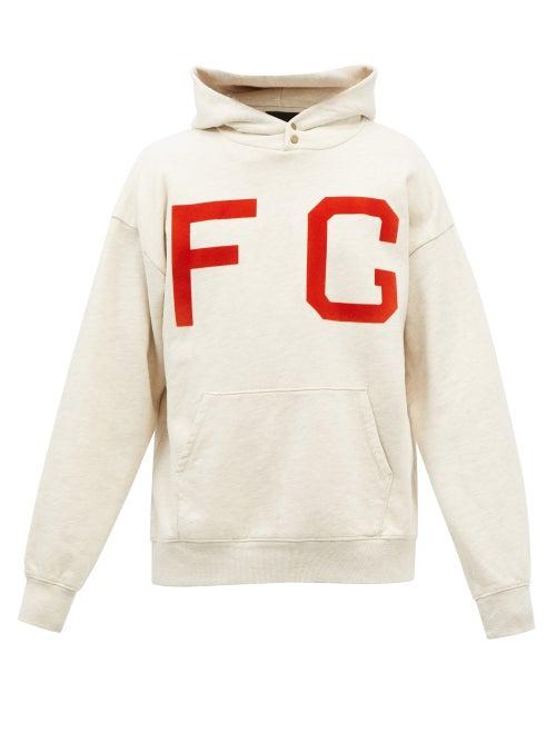 Fear Of God - Monarch Cotton-jersey Hooded Sweatshirt - Mens - Grey