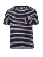 Ami Striped Cotton-jersey T-shirt