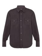 Matchesfashion.com Cobra S.c. - Ranger Point Collar Cotton Shirt - Mens - Black