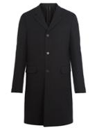 Prada Notch-lapel Wool-felt Overcoat