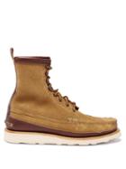 Yuketen - Maine Suede And Leather Boots - Mens - Brown