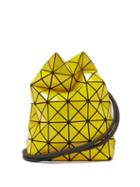 Bao Bao Issey Miyake - Wring Drawstring Pvc Bucket Bag - Womens - Yellow