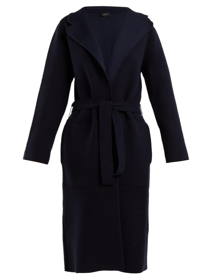 Joseph Wool-blend Belted Cardigan