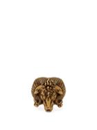 Matchesfashion.com Gucci - Aries Engraved Ring - Mens - Gold Multi