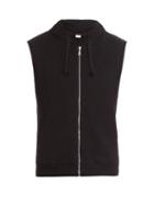 Matchesfashion.com The White Briefs - Son Sleeveless Hooded Sweatshirt - Mens - Black