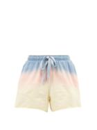 The Upside - Goa Sunset Charlie Organic-cotton Shorts - Womens - Multi