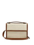 Matchesfashion.com Hunting Season - The Body Rattan And Leather Belt Bag - Womens - Tan