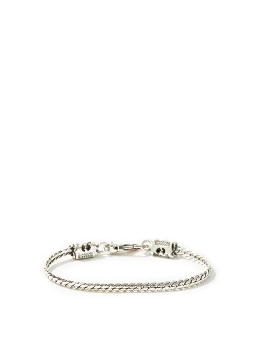 Matchesfashion.com Emanuele Bicocchi - Sterling-silver Bracelet - Mens - Silver