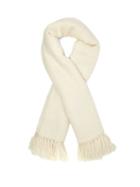 Matchesfashion.com Aessai - Brushed Baby-alpaca Scarf - Womens - White