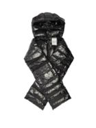 Matchesfashion.com Moncler - Hooded Quilted-down Scarf - Womens - Black