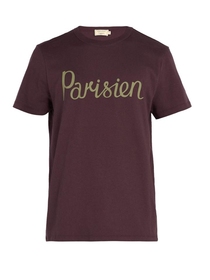 Maison Kitsuné Printed Cotton T-shirt
