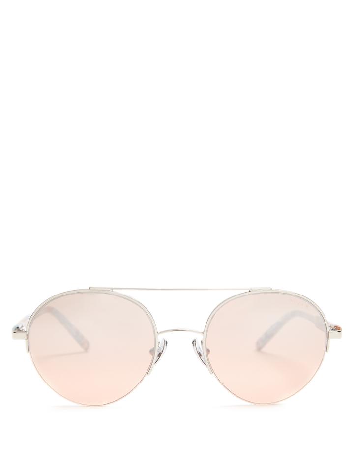 Retrosuperfuture Cooper Onice Round-frame Sunglasses