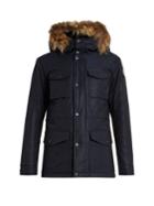 Fusalp Belledone Fur-trimmed Hooded Ski Jacket