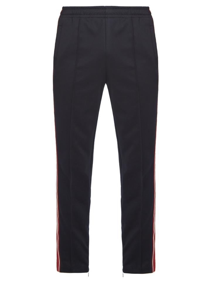 Gucci Web-striped Zip-cuff Track Pants