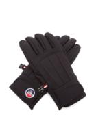 Fusalp - Glacier Softshell And Leather Gloves - Womens - Black