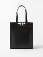 Alexander Mcqueen - The Grip Large Leather Tote Bag - Mens - Black