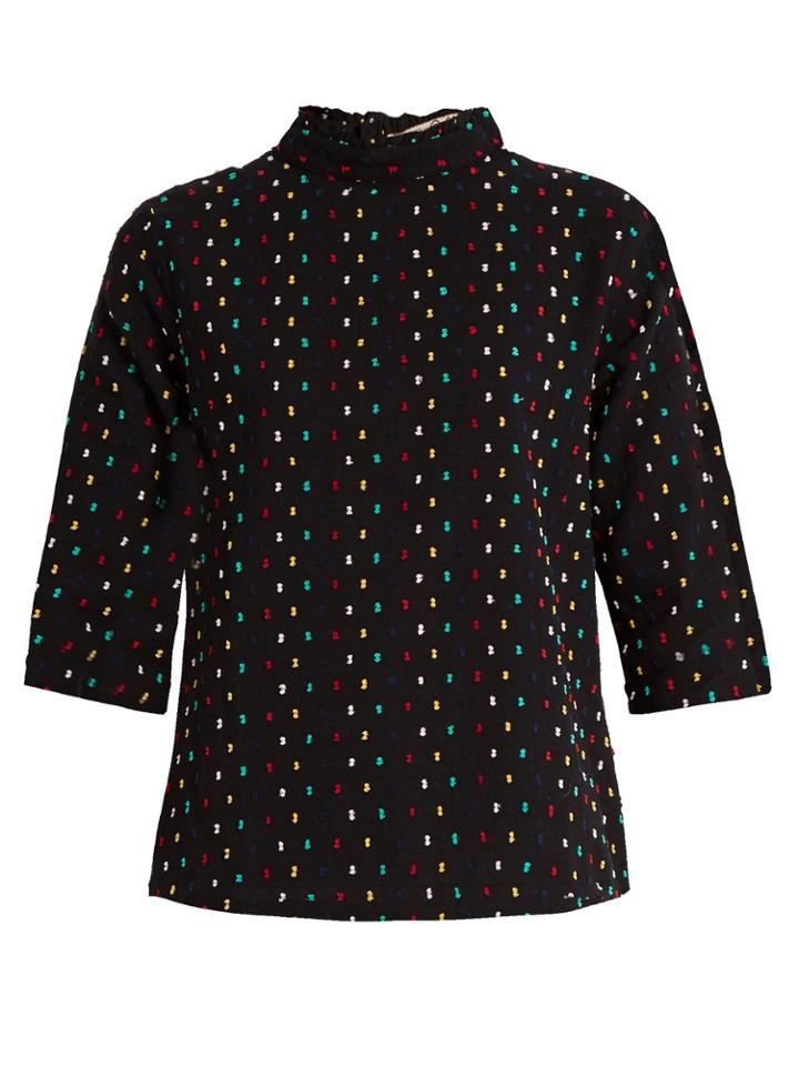 Ace & Jig Sylvia High-neck Fil Coup Cotton Top