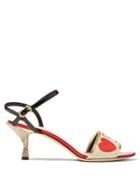 Dolce & Gabbana Amore-embroidered Sandals