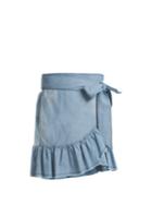 Isabel Marant Étoile Asymetric Front-frill Skirt