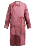 Matchesfashion.com By Walid - Azza 19th Century Linen Coat - Womens - Pink