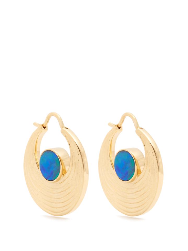 Noor Fares Opal & Yellow-gold Earrings