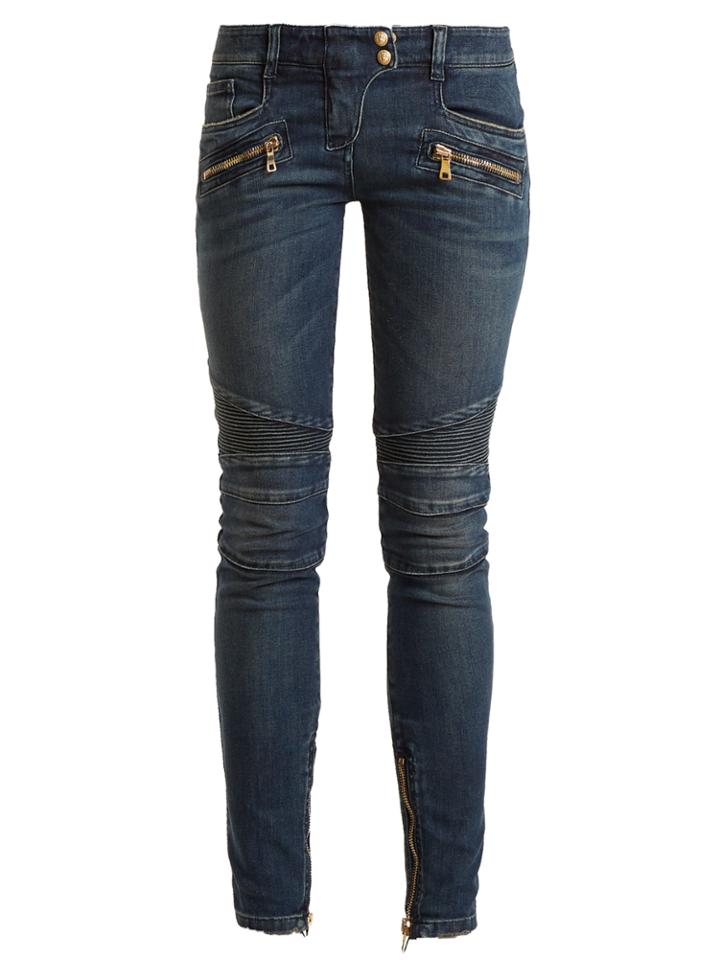 Balmain Low-rise Skinny-leg Jeans