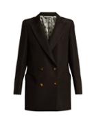 Matchesfashion.com Blaz Milano - Shamrock Everyday Faille Blazer - Womens - Black