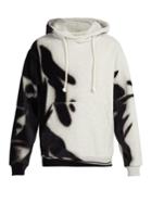 Maison Margiela Spray Paint Cotton Hooded Sweatshirt