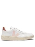Matchesfashion.com Veja - V 10 Low Top Leather Trainers - Womens - Pink White
