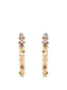Lanvin Chain Lumiere Crystal Drop Earrings