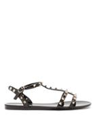 Matchesfashion.com Valentino Garavani - Rockstud Jelly Sandals - Womens - Black