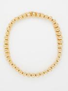 Bottega Veneta - Dome 18kt Gold-plated Choker - Womens - Yellow Gold