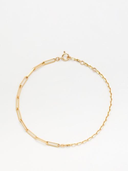 Yvonne Leon - Mixed-link 18kt Gold Bracelet - Mens - Gold