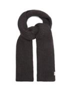 Matchesfashion.com A.p.c. - Billie Ribbed Wool-blend Scarf - Mens - Grey