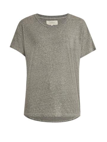 The Great The Shirttail Round-neck Jersey T-shirt