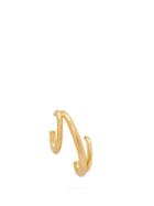 Matchesfashion.com Charlotte Chesnais - Triplet 18kt Gold Plated Single Earring - Womens - Gold