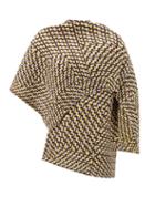 Matchesfashion.com Pleats Please Issey Miyake - Bloom-print Technical-pleated Jersey Wrap Jacket - Womens - Yellow Multi