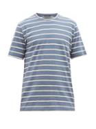 Matchesfashion.com The Gigi - Ginger Striped Cotton T-shirt - Mens - Blue White