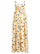 Emilia Wickstead Trudy Tear Empire-waist Silk Gown