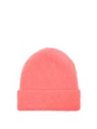 Matchesfashion.com Acne Studios - Peele Wool Blend Beanie Hat - Womens - Pink