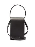 Matchesfashion.com Tsatsas - Malva 3 Grained-leather Bag - Womens - Black