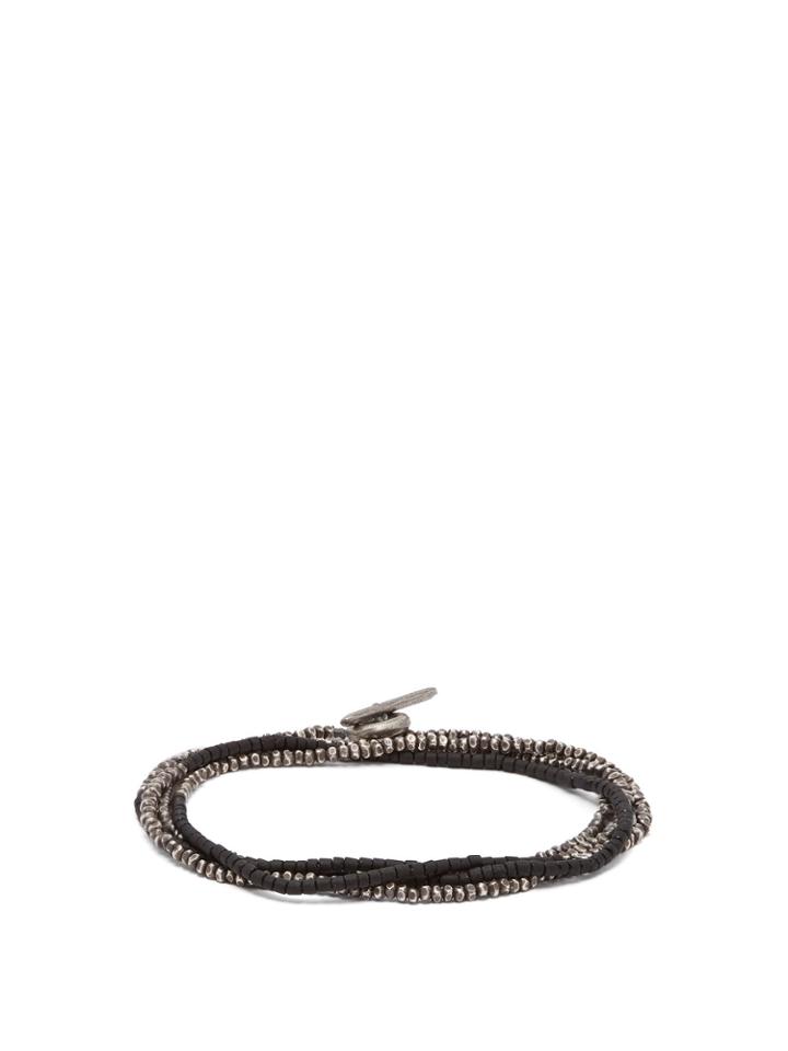 M Cohen Beaded Sterling Silver Bracelet