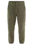 Matchesfashion.com Holden - Faux-shearling Track Pants - Mens - Green