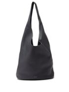 The Row - Bindle Three Grained-leather Tote Bag - Womens - Navy