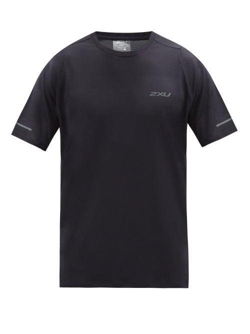 Matchesfashion.com 2xu - Light Speed Woven Technical T-shirt - Mens - Black